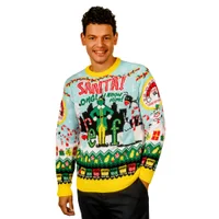 Elf OMG! I Know Him! Knitted Christmas Jumper