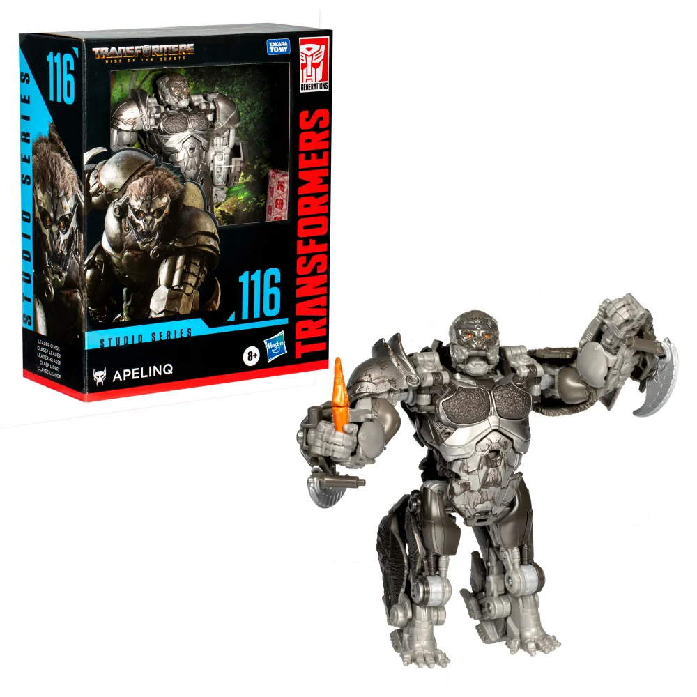 Hasbro Transformers Studio Series Leader Class Rise of the Beasts 116 Apelinq 8.5” Action Figure, 8+ Afbeelding 1