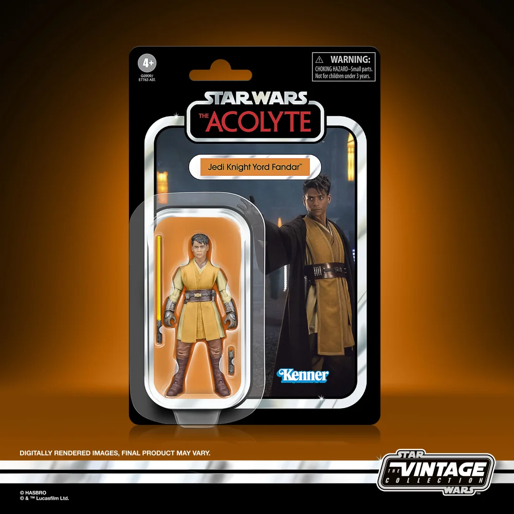 Star Wars The Vintage Collection Jedi Knight Yord Fandar Action Figure (3.75”) Afbeelding 1