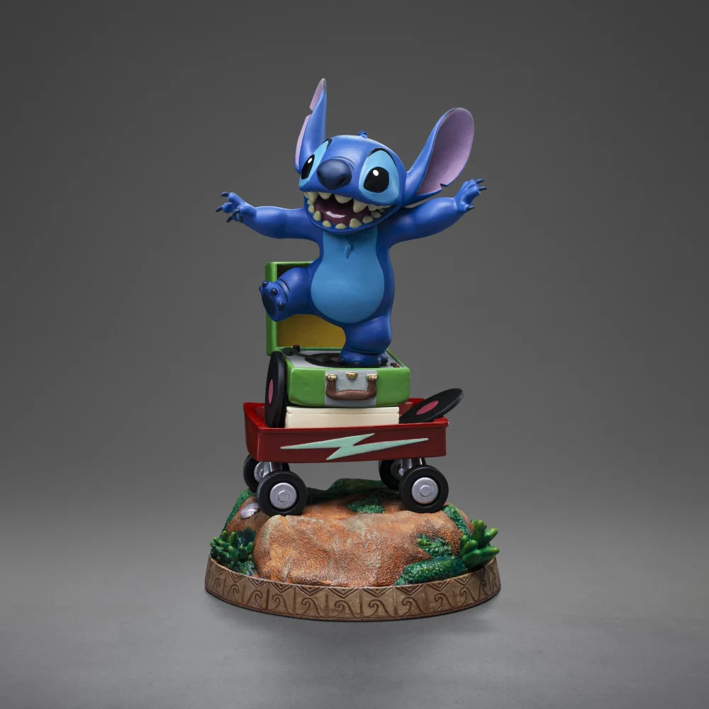 Iron Studios Disney Classics Stitch Art Scale 1/10 Statue Afbeelding 1