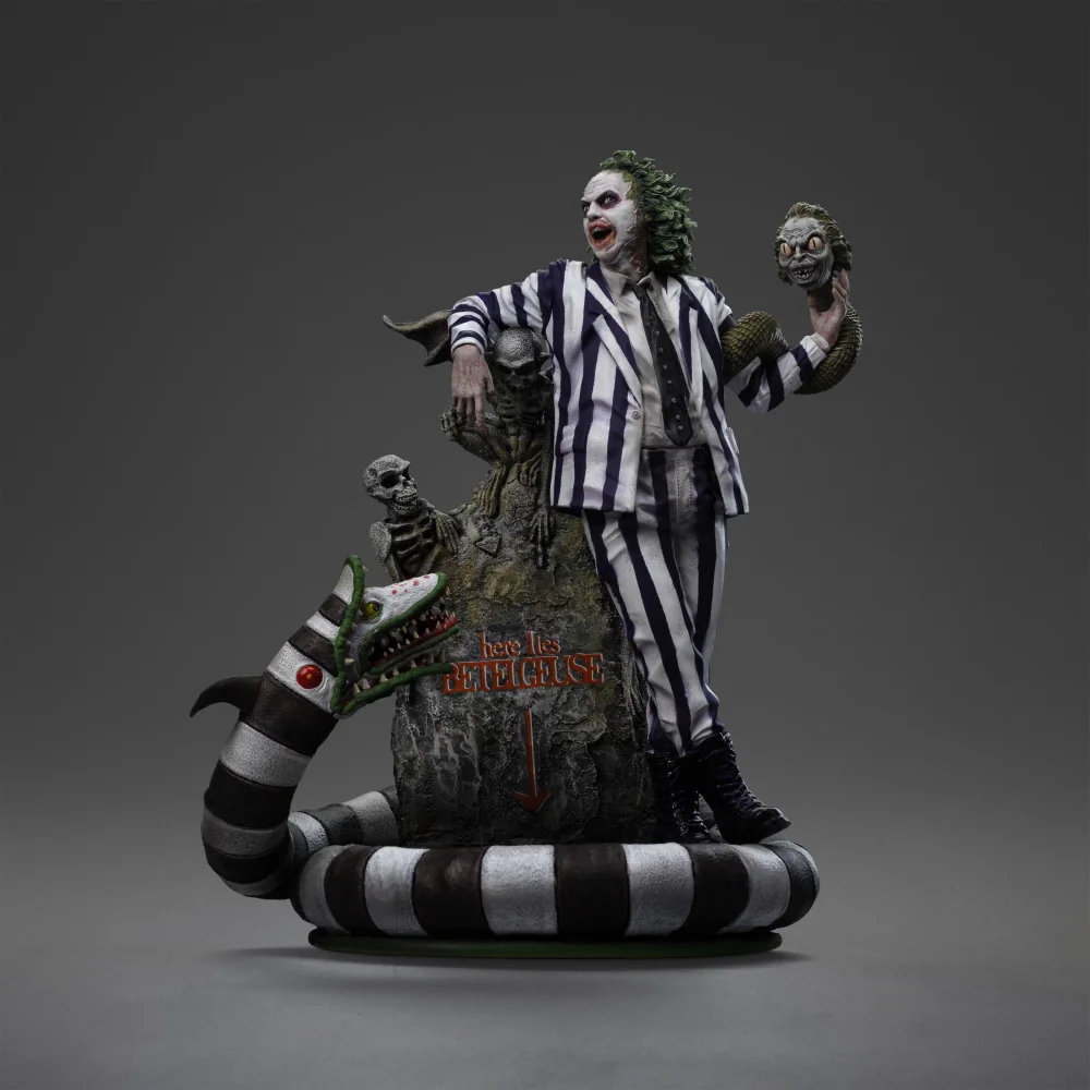 Iron Studios Beetlejuice Art Scale 1/10 Statue Afbeelding 1