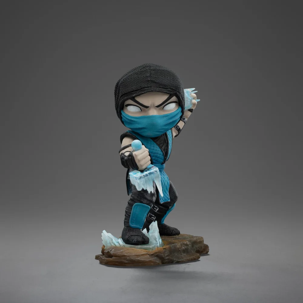 Iron Studios Mortal Kombat Sub-Zero MiniCo Figure Afbeelding 1