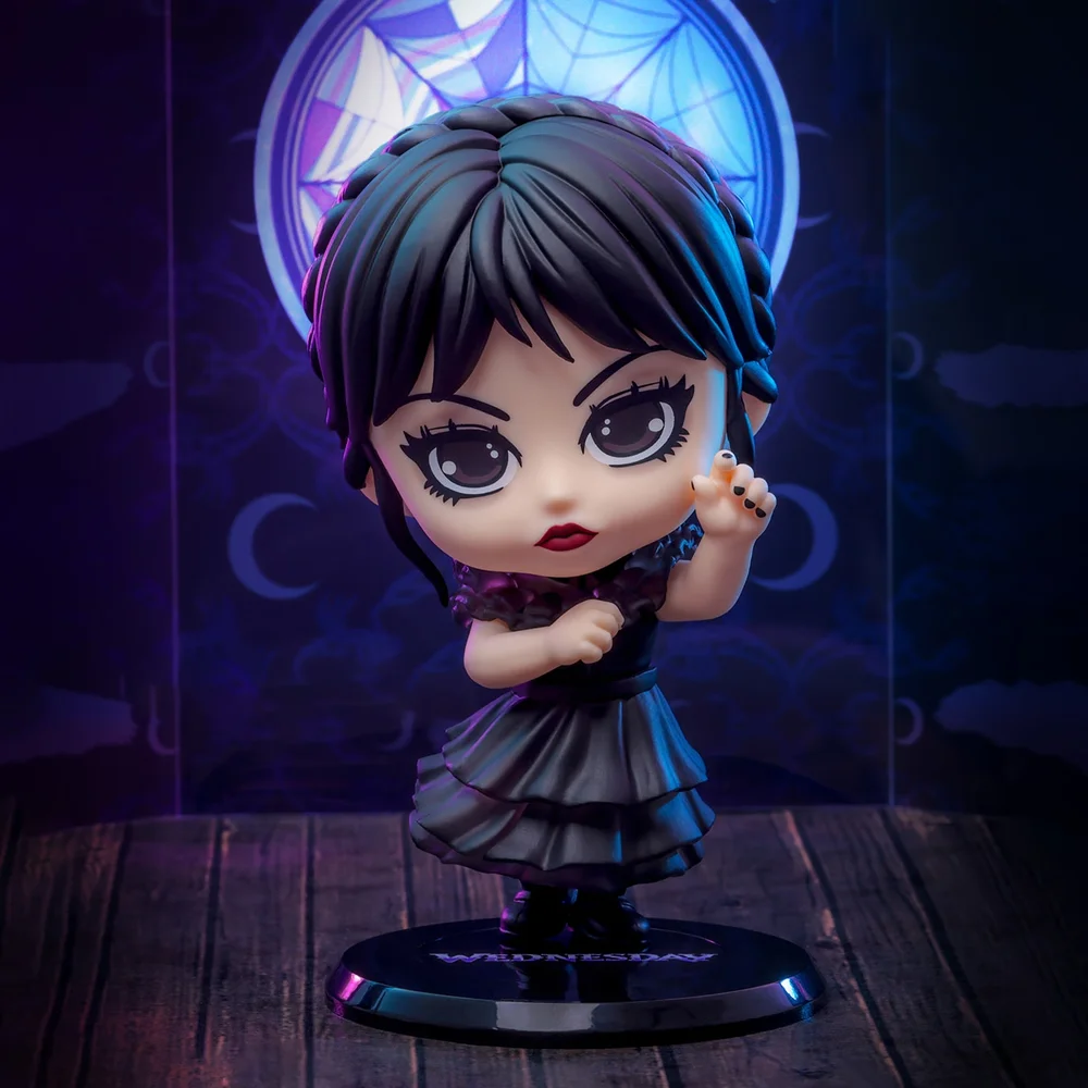 Hot Toys Wednesday (Dancing) Cosbaby Figure Afbeelding 1