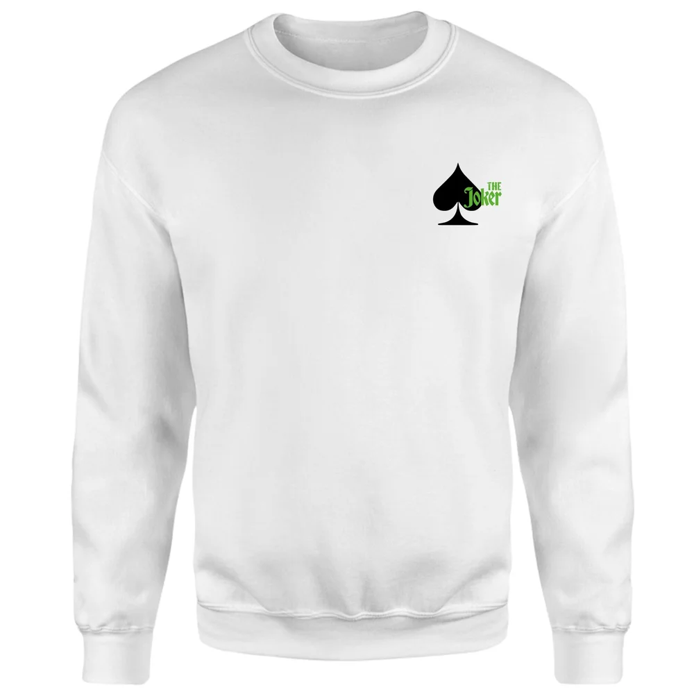 BATMAN The Joker Sweatshirt - White - S Afbeelding 1