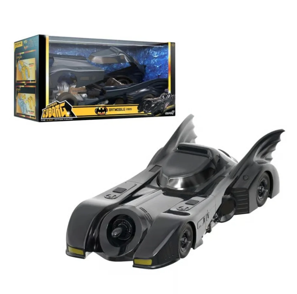 Super7 Batman Super Cyborg 1989 Batmobile Afbeelding 1