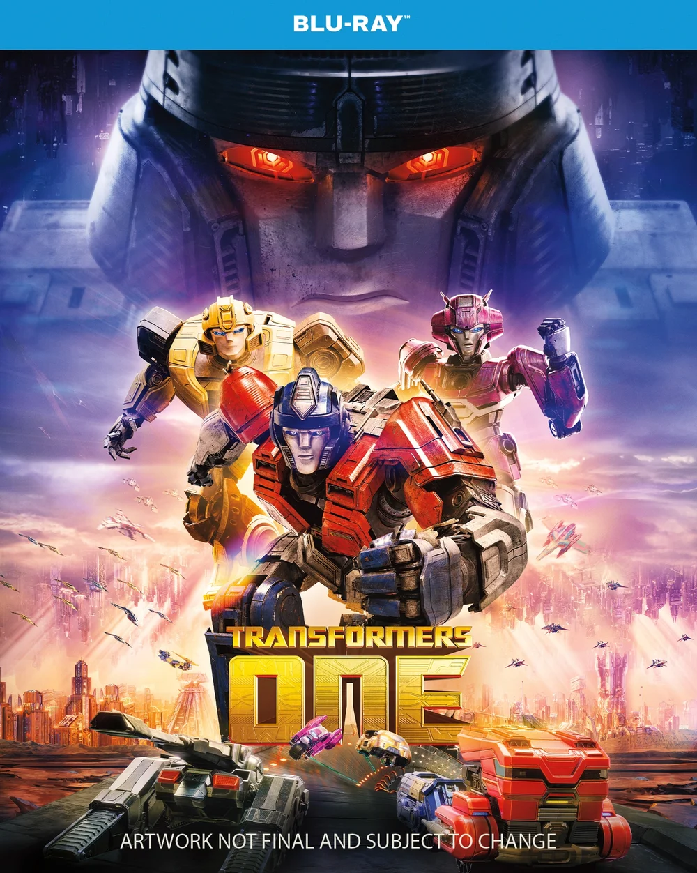 TRANSFORMERS ONE (ANIMATED) BLU-RAY Afbeelding 1