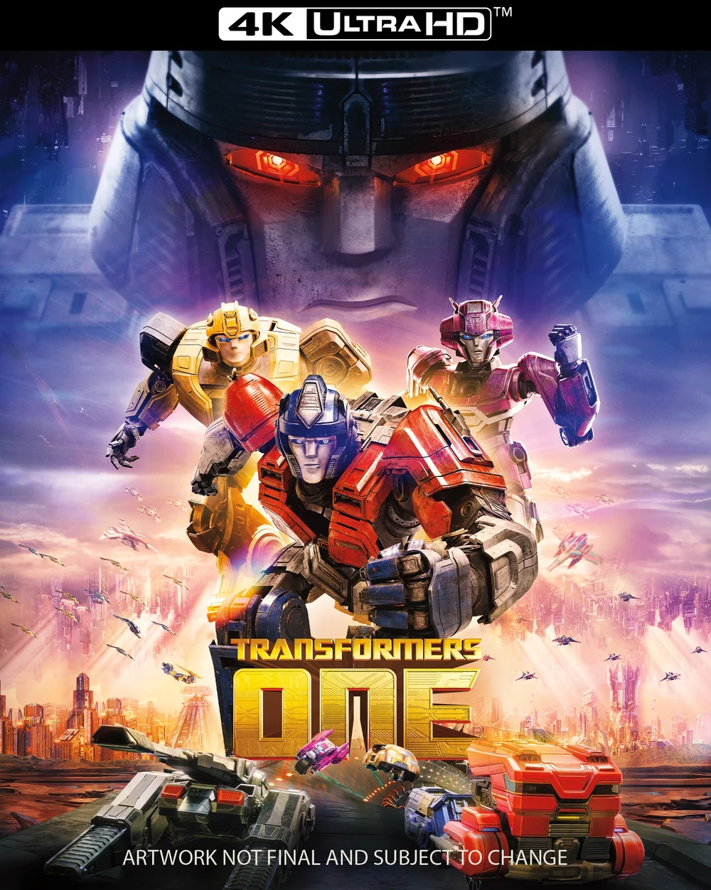 TRANSFORMERS ONE (ANIMATED) 4K ULTRA HD Afbeelding 1