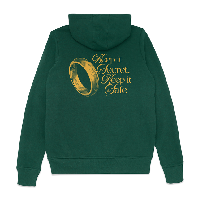 Lord Of The Rings Keep It Safe Hoodie - Green