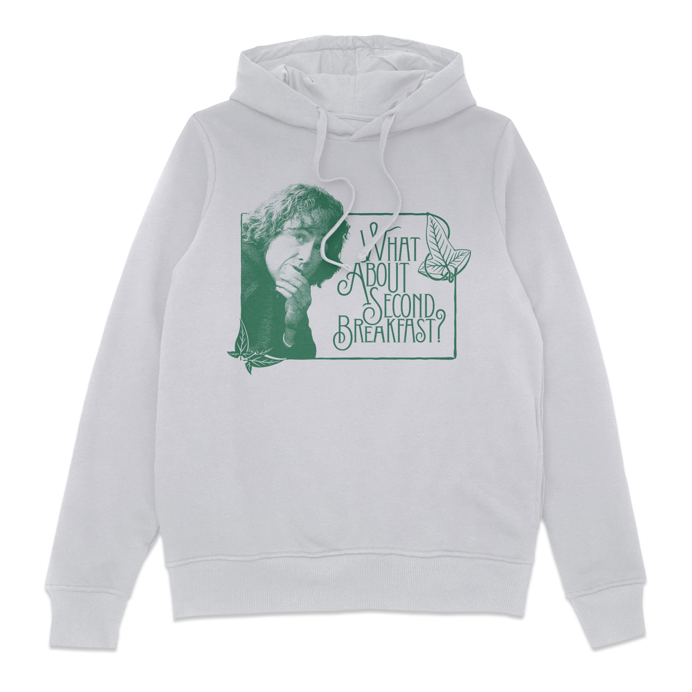 Lord Of The Rings Second Breakfast Hoodie - White - S Afbeelding 1