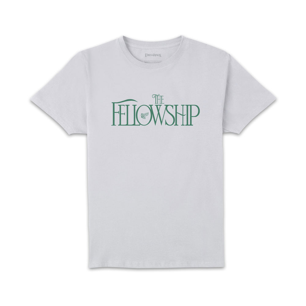 Lord Of The Rings Fellowship Unisex T-Shirt - White - XL Afbeelding 1