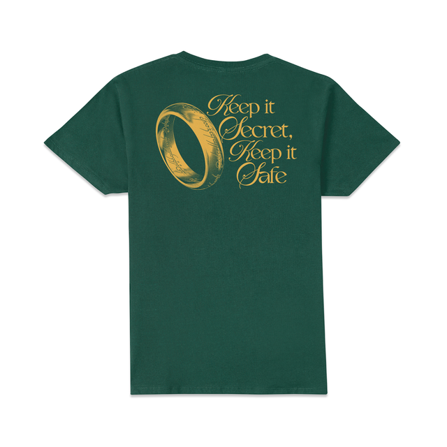 Lord Of The Rings Keep It Safe Unisex T-Shirt - Green