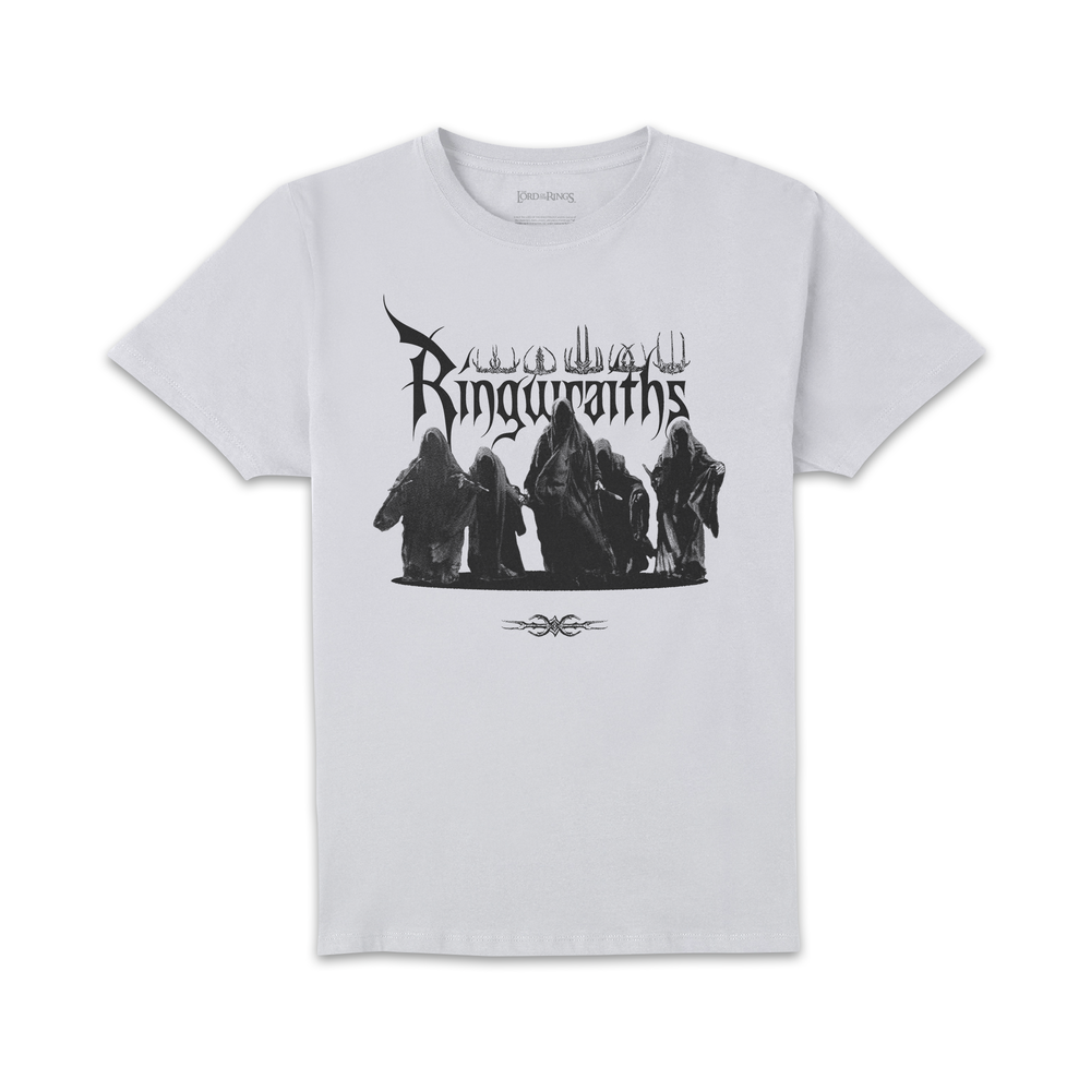 Lord Of The Rings Ringwraiths Unisex T-Shirt - White - XXL Afbeelding 1