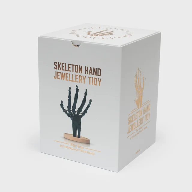 BLACK HAND SKELETON JEWELLERY TIDY