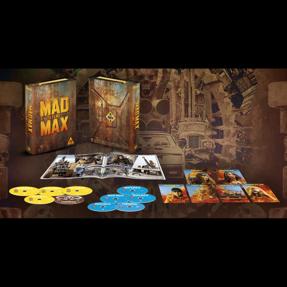 Mad Max 5-Film Petrol Can Collector's Edition 4K Ultra HD Afbeelding 1