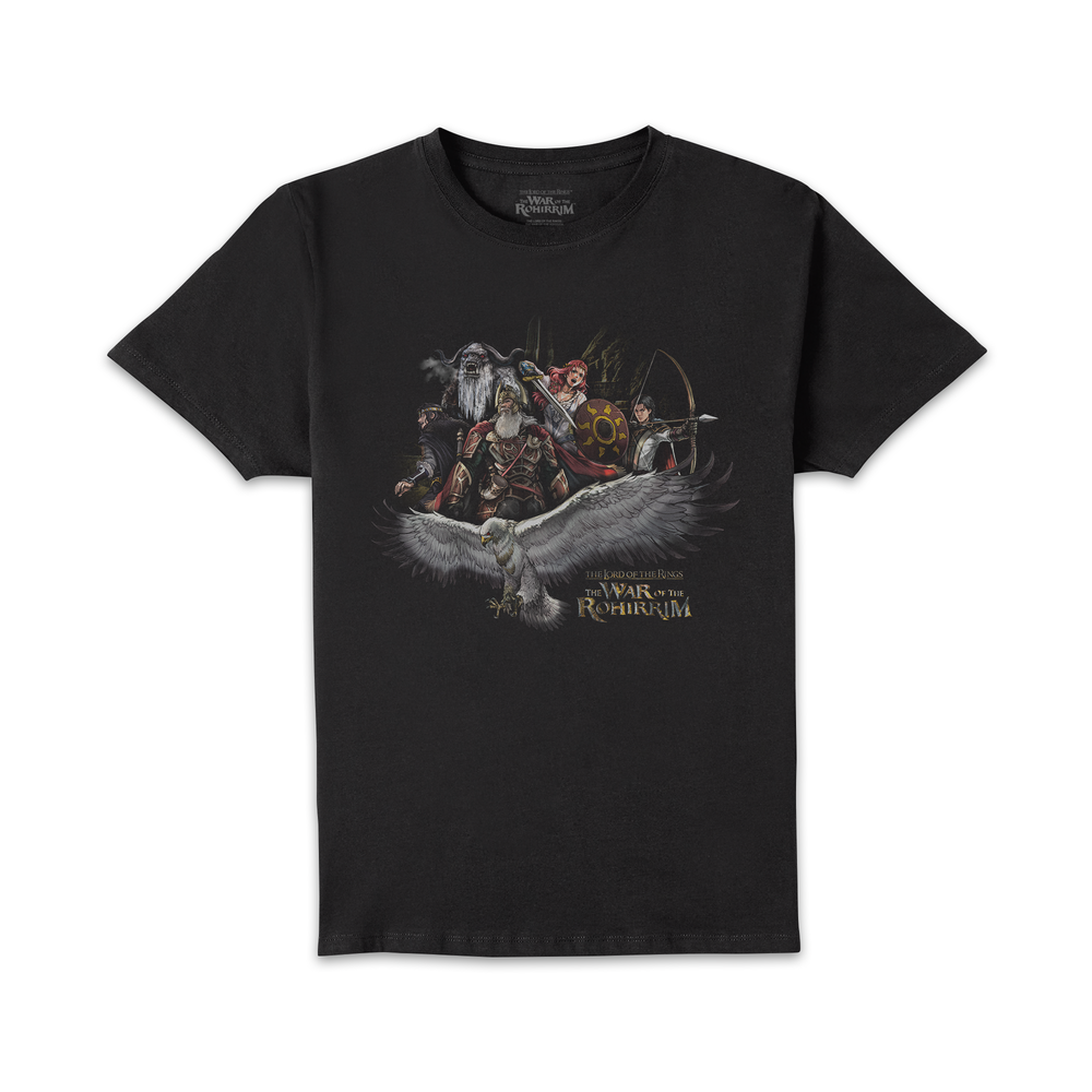 Lord Of The Rings Cinematic Composition Unisex T-Shirt - Black - XL Afbeelding 1