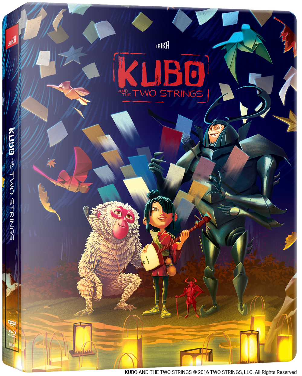 Kubo and the Two Strings - Limited Steelbook Edition 4K Ultra HD & Blu-ray Afbeelding 1
