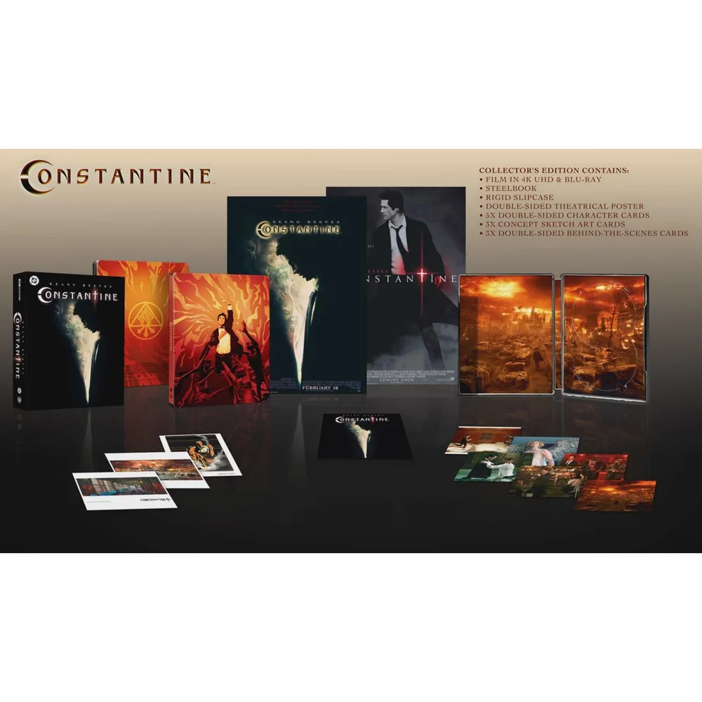 Constantine 20th Anniversary Collector's Edition 4K Ultra HD Steelbook Afbeelding 1