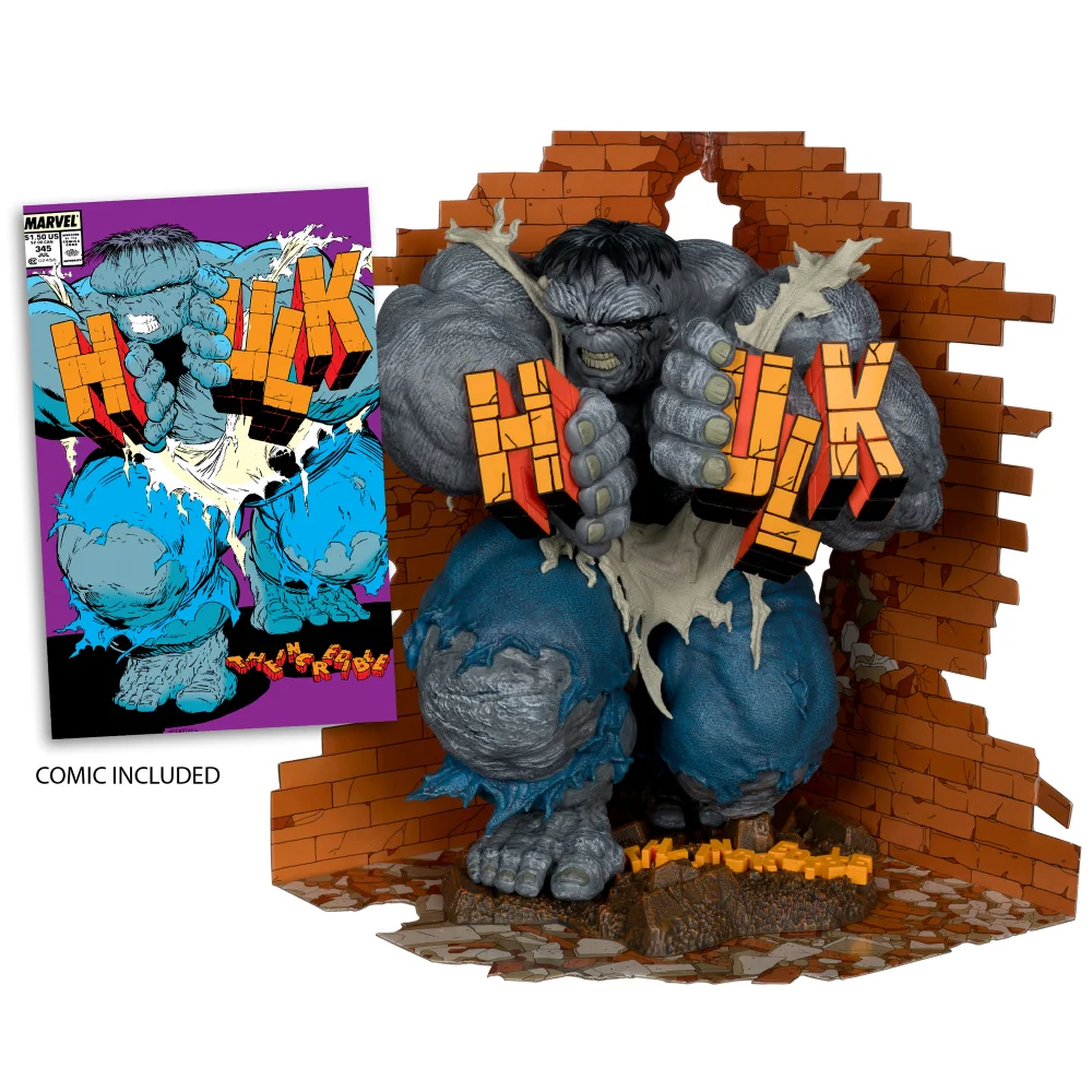 MARVEL COLLECTION 1:6TH WV2 - THE INCREDIBLE HULK BY TODD MCFARLANE (THE INCREDIBLE HULK #345) Afbeelding 1