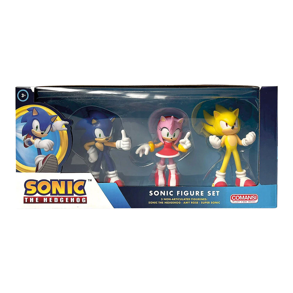 Sonic Gift Box Set 3 Figurines Afbeelding 1
