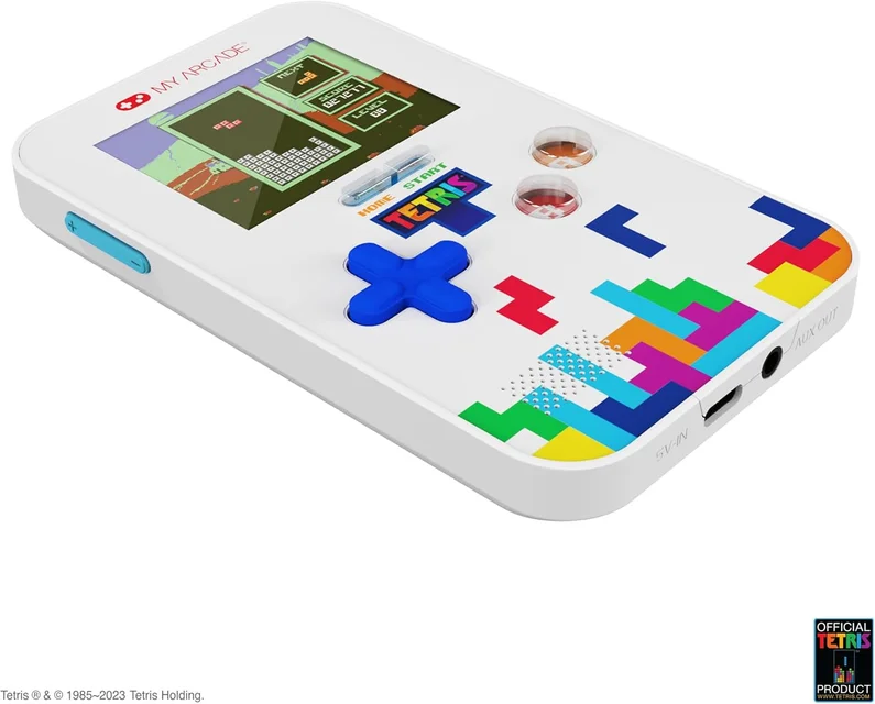 GO GAMER TETRIS PORTABLE VIDEO GAME SYSTEM (301 GAMES IN 1)