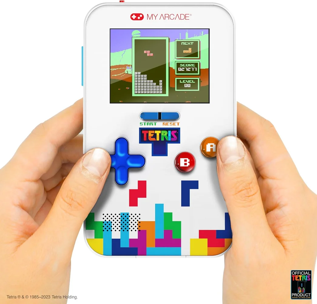 GO GAMER TETRIS PORTABLE VIDEO GAME SYSTEM (301 GAMES IN 1) Afbeelding 1