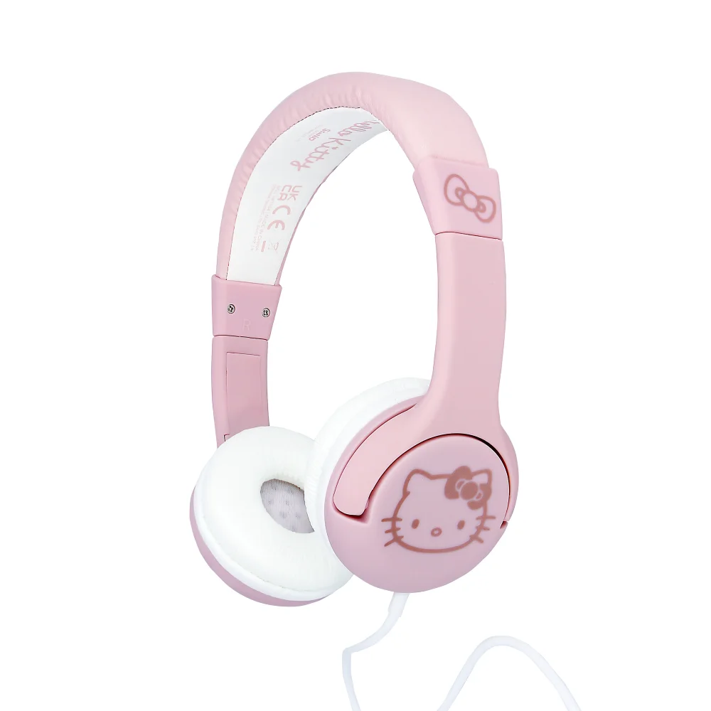 HELLO KITTY ROSE GOLD CHILDREN'S HEADPHONES Afbeelding 1