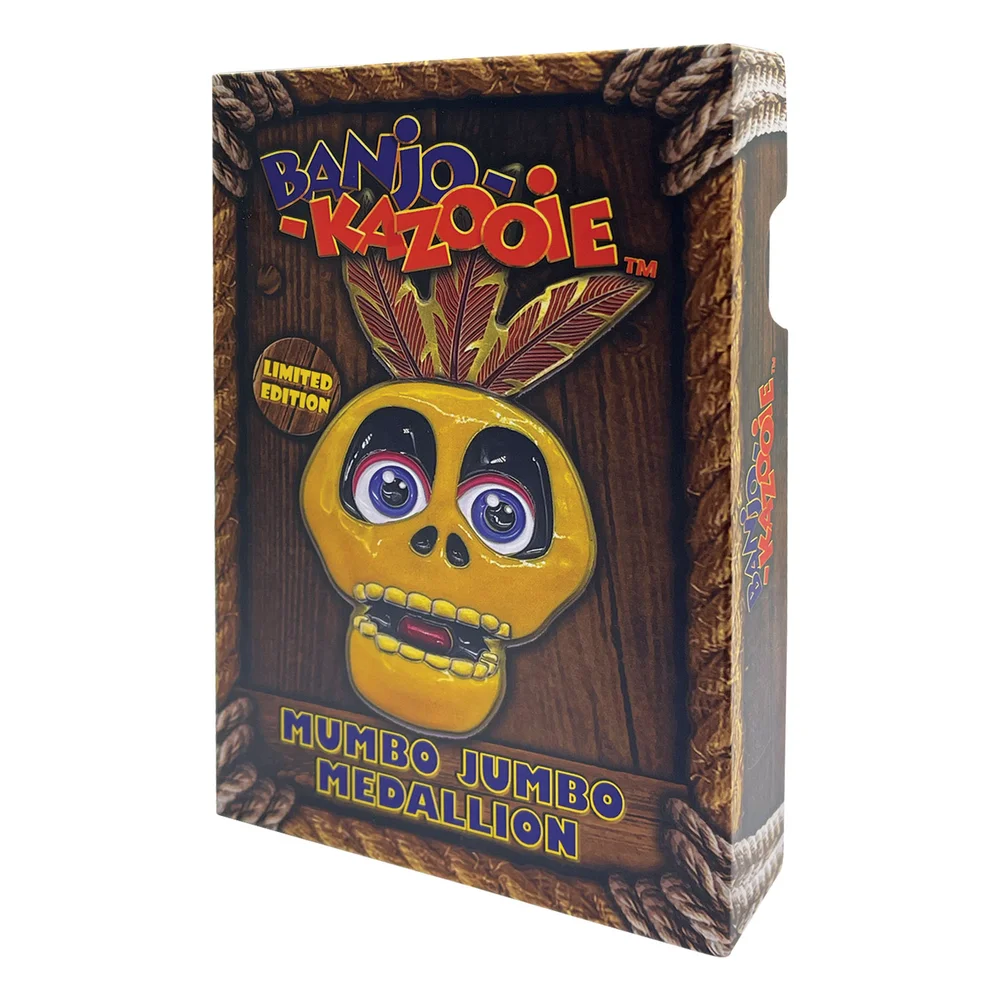 Banjo-Kazooie Mumbo Jumbo Medallion Afbeelding 1