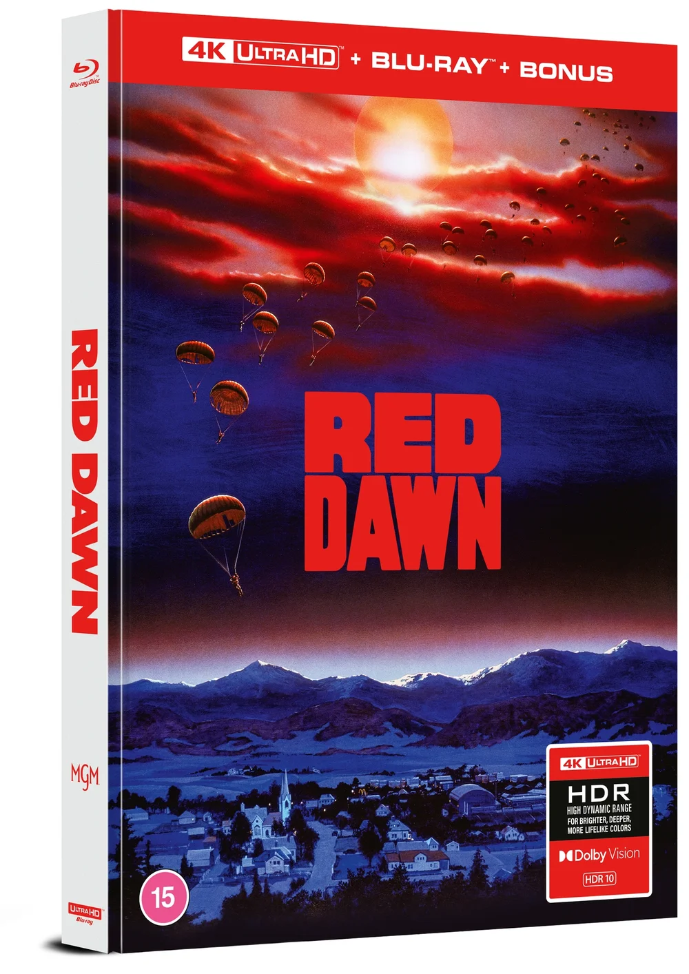 Red Dawn Limited 4K Ultra HD & Blu-Ray Mediabook Afbeelding 1