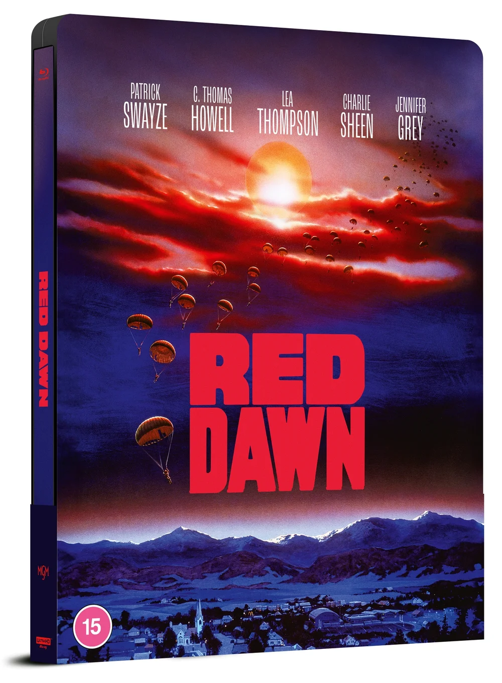 Red Dawn Limited 4K Ultra HD & Blu-Ray Steelbook Afbeelding 1