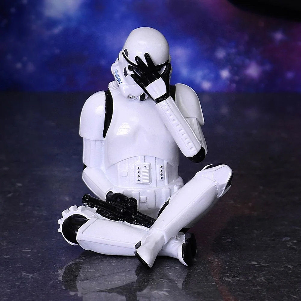 Original Stormtrooper See No Evil Stormtrooper Figurine 10cm Afbeelding 1