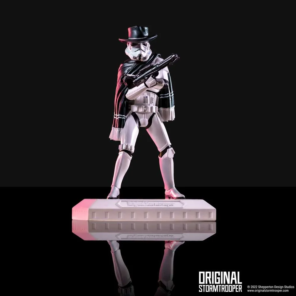 Original Stormtrooper The Good,The Bad and The Trooper Figurine 18cm Afbeelding 1