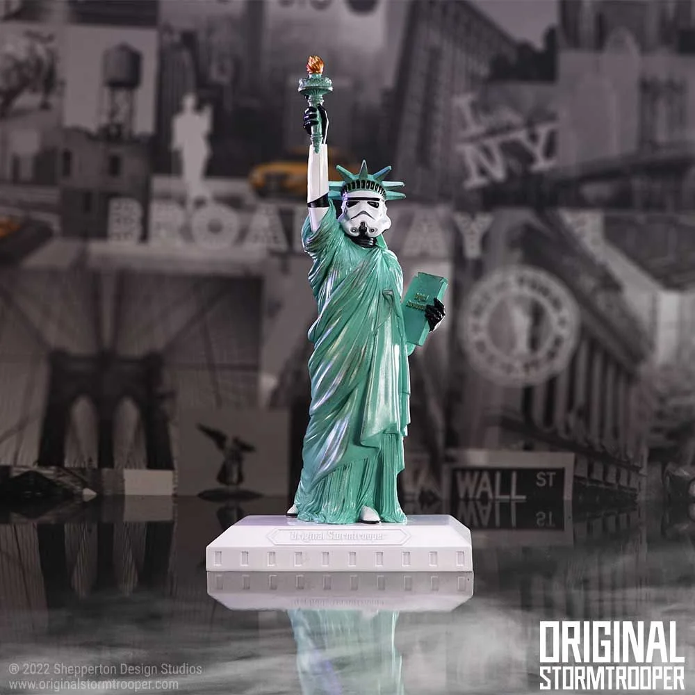 Original Stormtrooper What a Liberty Figurine 23.5cm Afbeelding 1