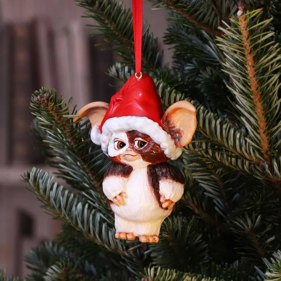 Gremlins Gizmo Santa Hanging Ornament 10.3cm Afbeelding 1