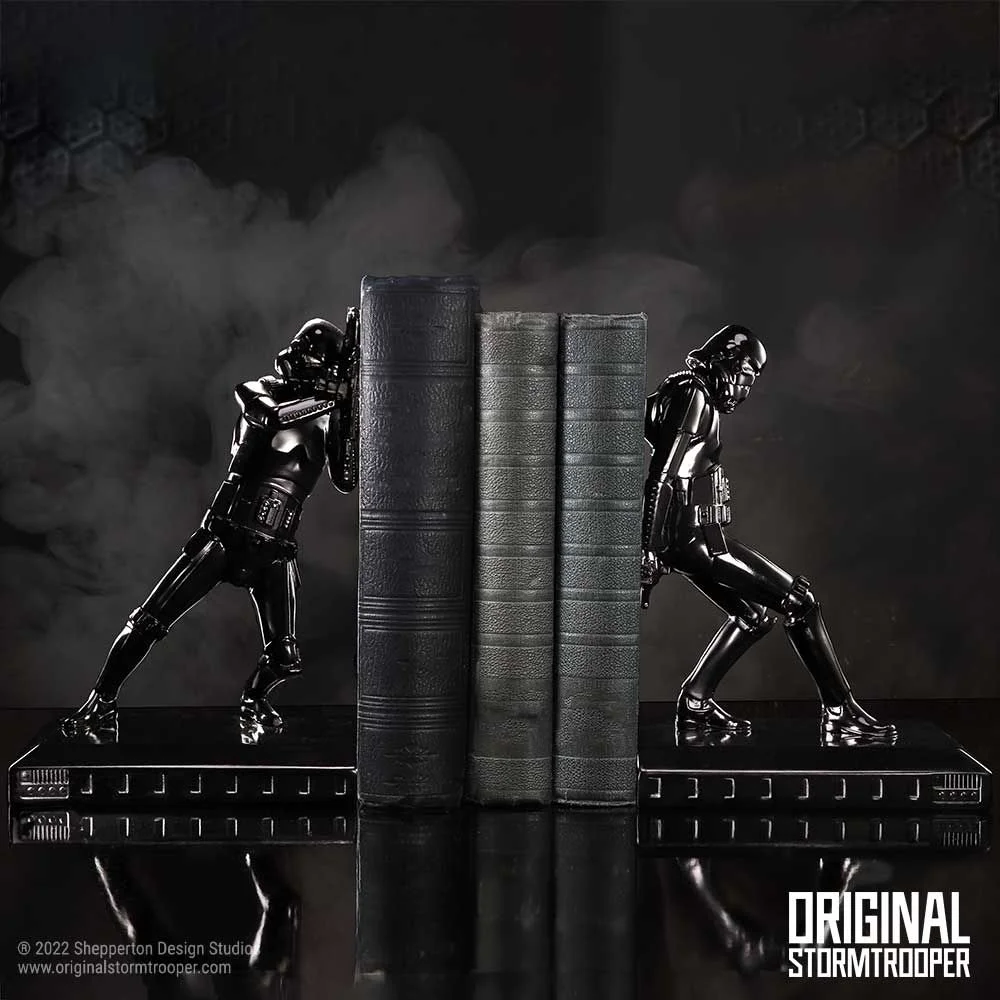 Original Stormtrooper Shadow Bookends 26.5cm Afbeelding 1