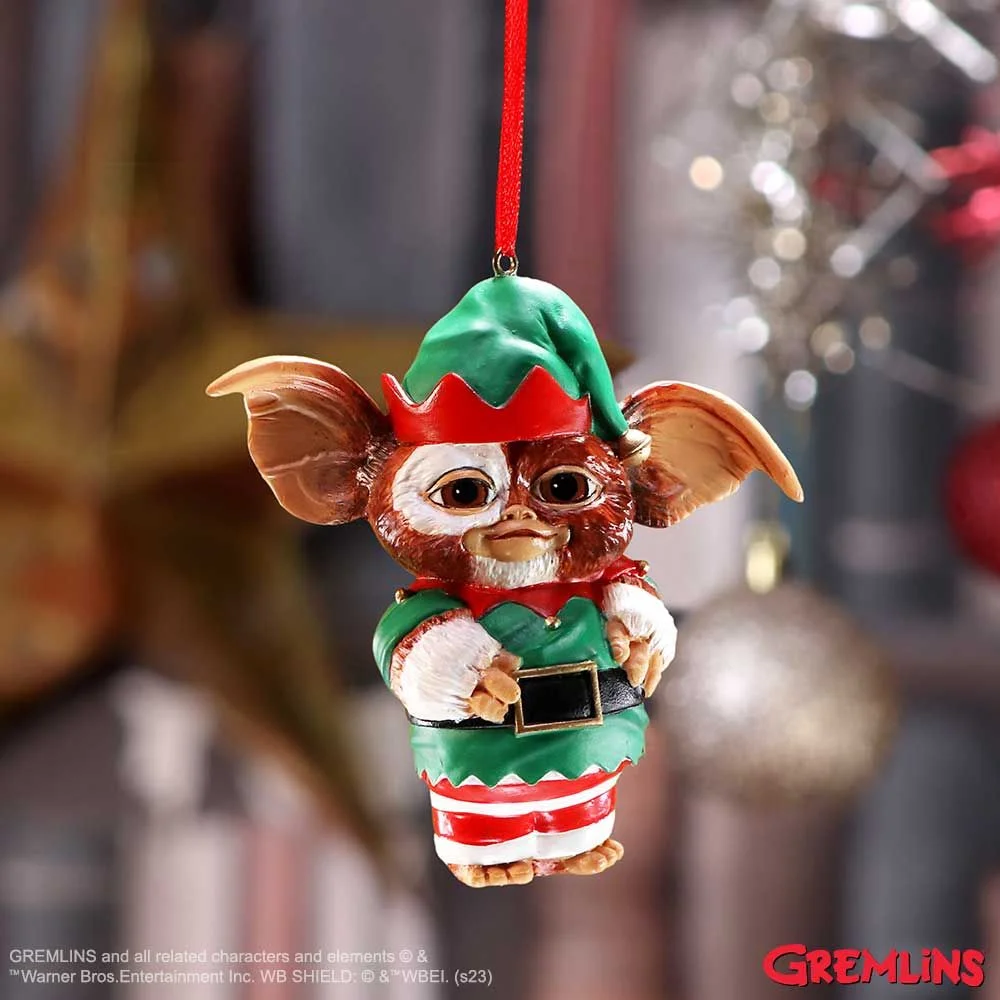 Gremlins Gizmo Elf Hanging Ornament 9.5cm Afbeelding 1
