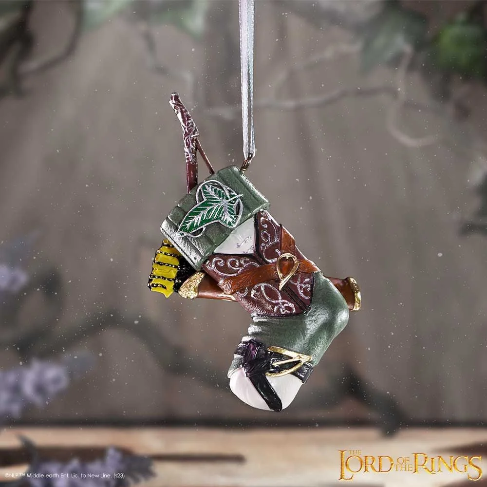 Lord of the Rings Legolas Stocking Hanging Ornament Afbeelding 1