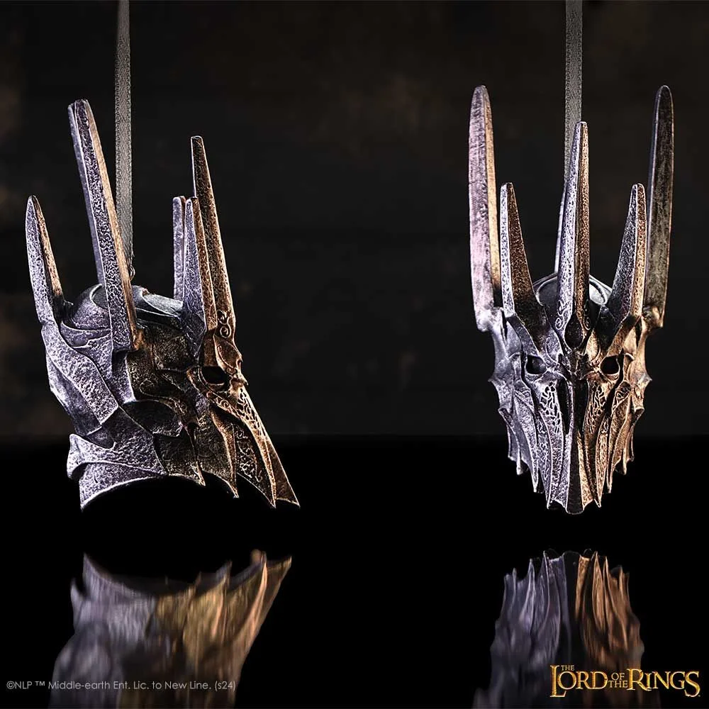 Lord of the Rings Helm of Sauron Hanging Ornament Afbeelding 1