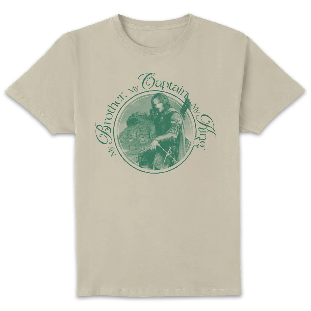 Lord Of The Rings My Captain Unisex T-Shirt - Cream - L Afbeelding 1