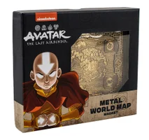 Avatar The Last Airbender: Metal World Map - undefined undefined