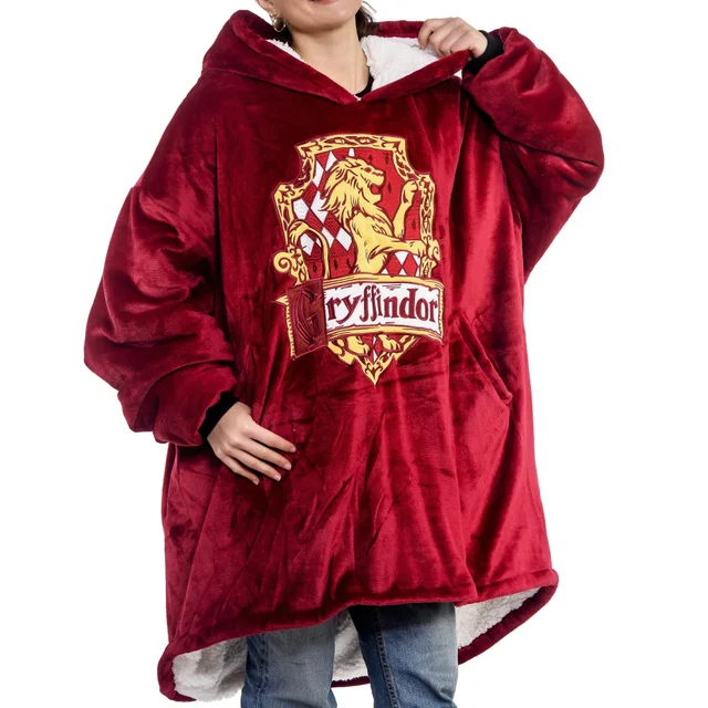 Harry Potter: Gryffindor Oversized Hoodie Blanket