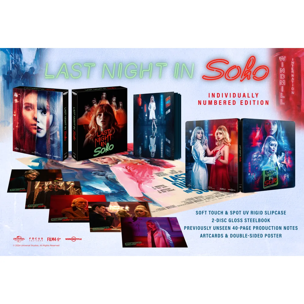 Last Night in Soho - Limited Collector's Edition 4K Ultra HD Steelbook Afbeelding 1