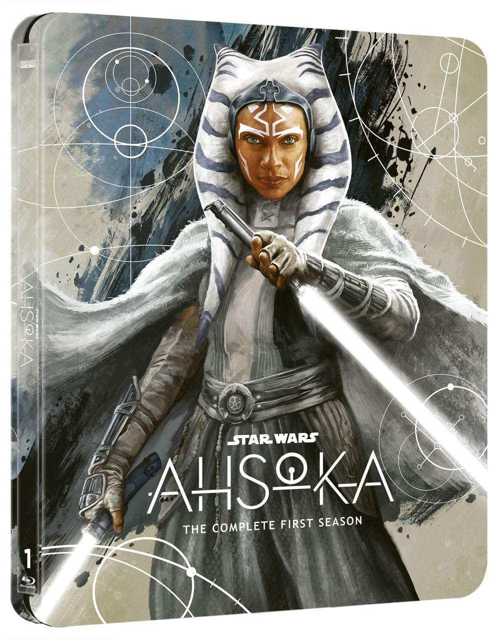 Star Wars Ahsoka Season 1 4K Ultra HD & Blu-ray Steelbook (Disney+ Original - includes artcards) Afbeelding 1