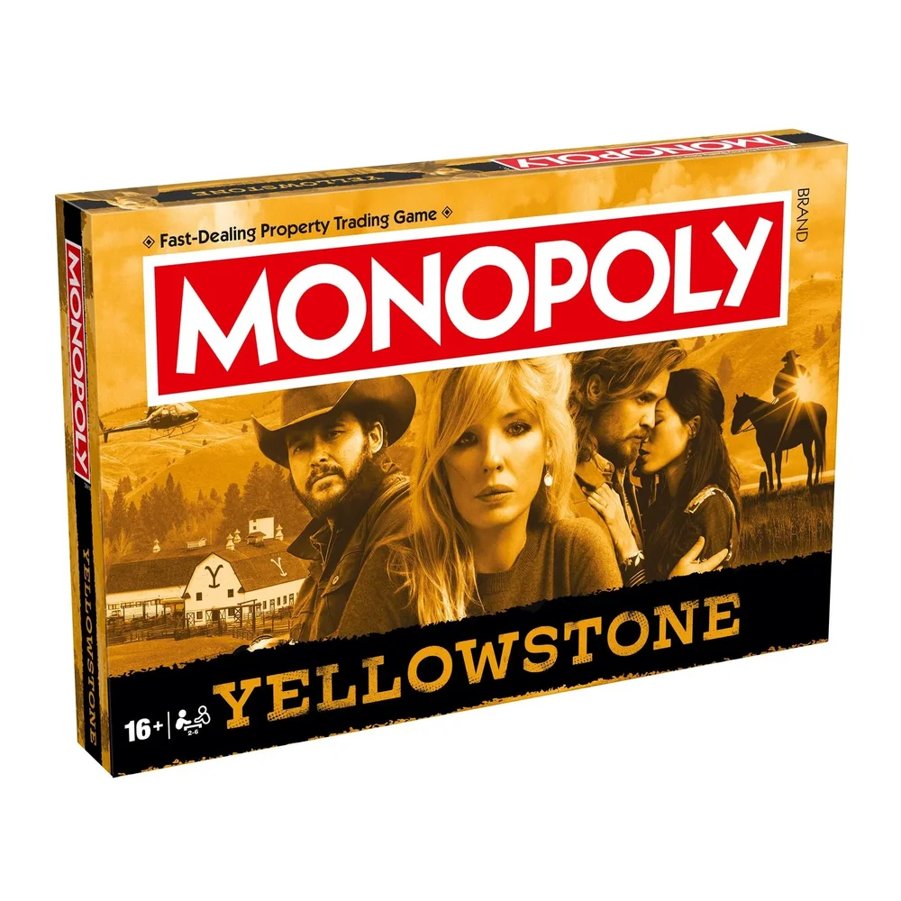 Yellowstone Monopoly Board Game Afbeelding 1