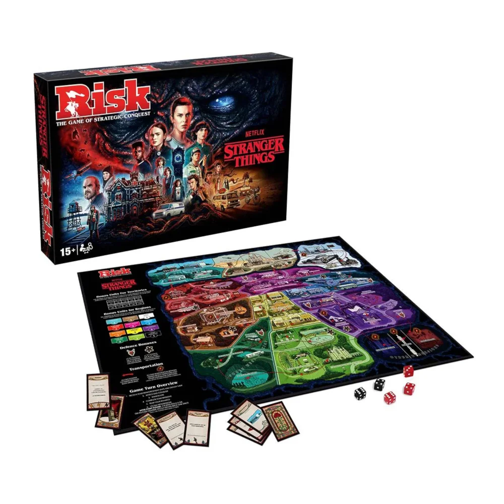 Stranger Things RISK Board Game Afbeelding 1
