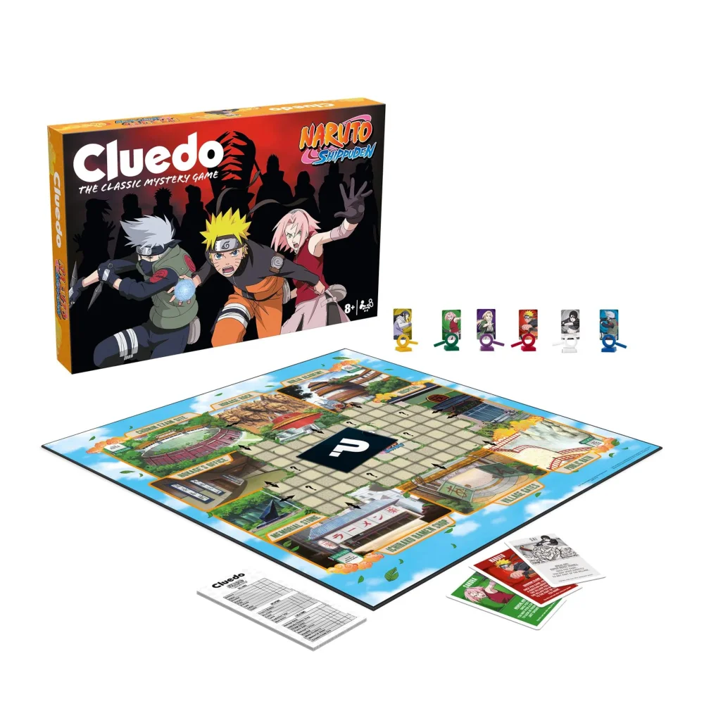 Naruto Cluedo Board Game Afbeelding 1