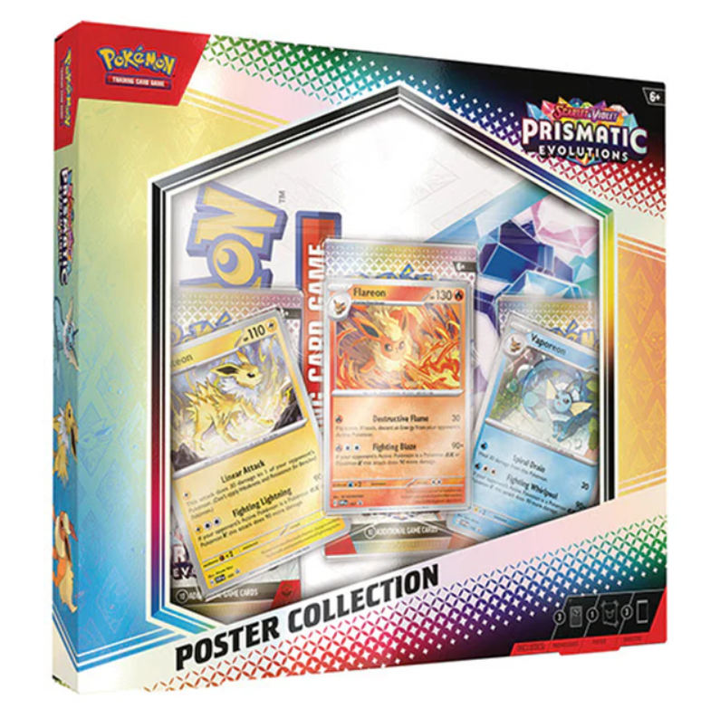 Pokémon TCG: Scarlet & Violet 8.5 - Prismatic Evolutions - Poster Collection Afbeelding 1
