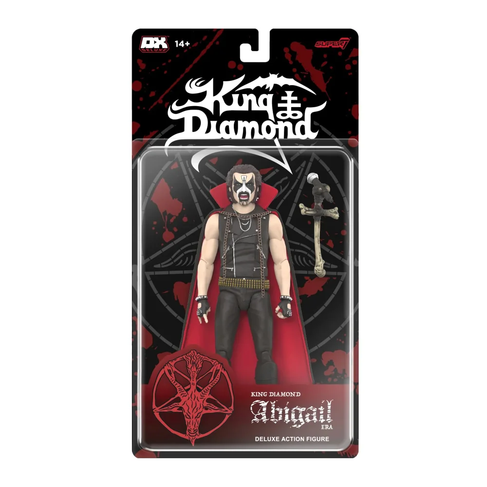Super7 Deluxe King Diamond Abigail Era 7" Action Figure Afbeelding 1