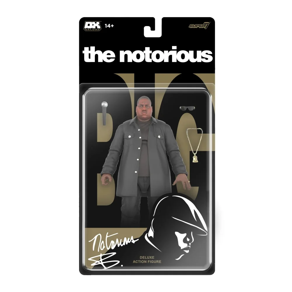 Super7 Deluxe Notorious B.I.G Biggie 7" Action Figure Afbeelding 1