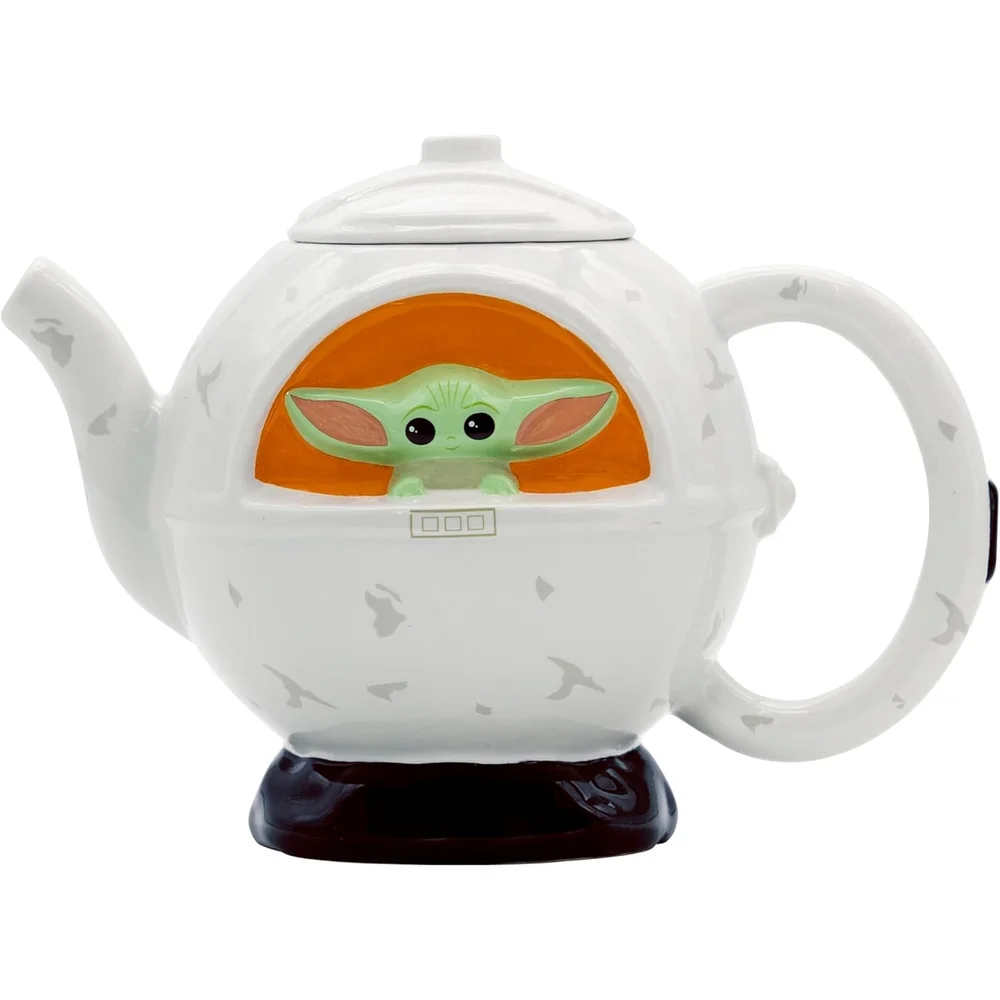 Star Wars The Mandalorian Grogu Ceramic Premium Teapot Afbeelding 1
