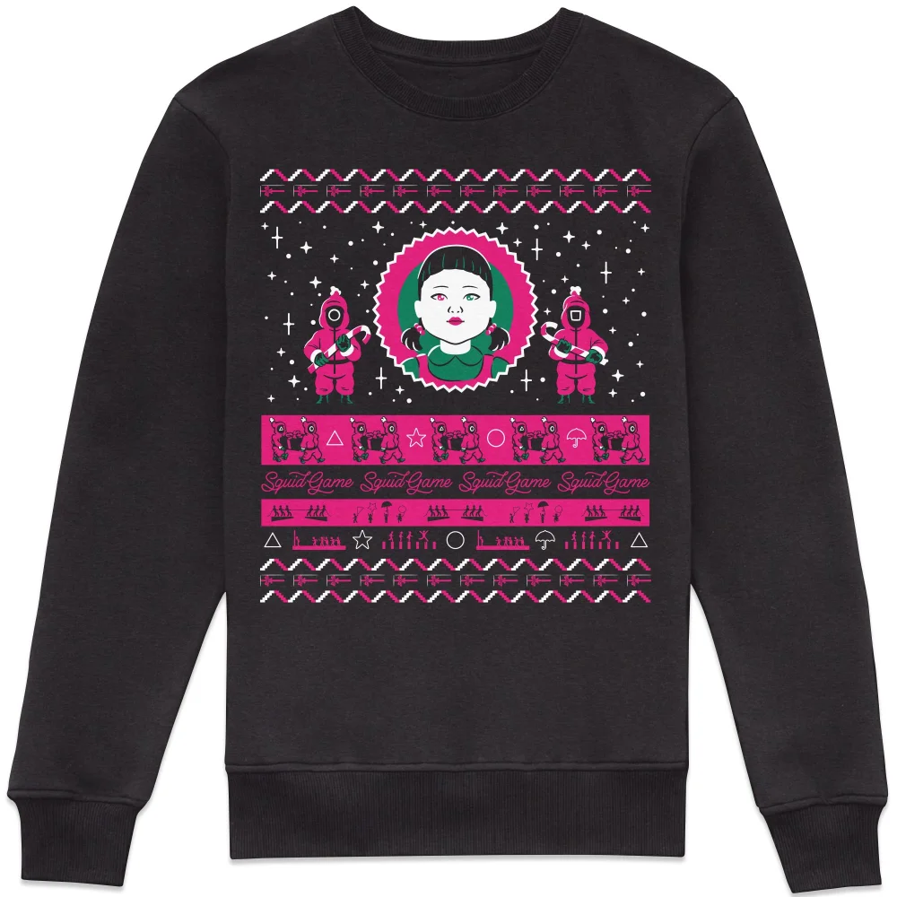 Squid Game Squid The Season Sweatshirt - Black - XL Afbeelding 1